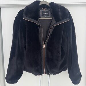 Lucky Brand Black Teddy Jacket